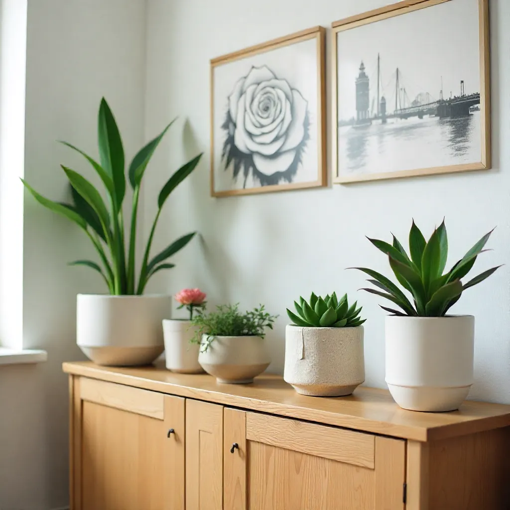 Keramisk plantekrukke medium størrelse
